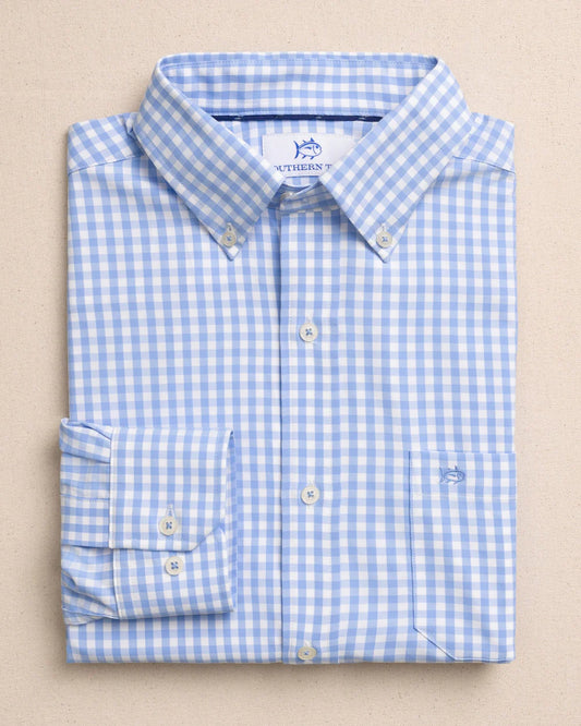 Nassau Gingham Sport Shirt | Ocean Channel
