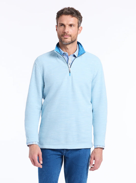 Ledson Knit 1/4 Zip | Glacier