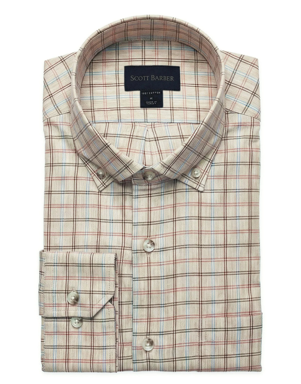 Essex Twill Heathered Pane | Khaki